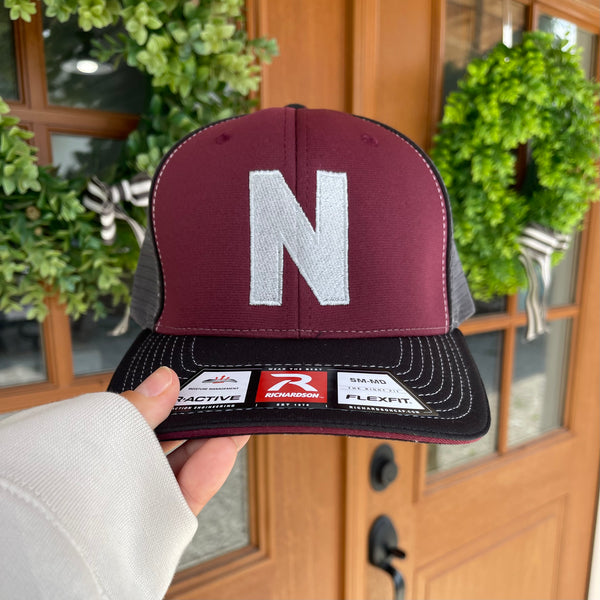 Northview Maroon Fitted Hat
