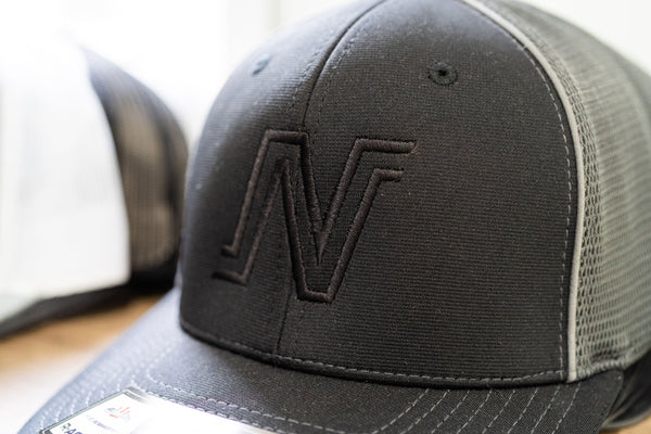 Adult Blackout Version - Northview High School 1980’s Logo Hat
